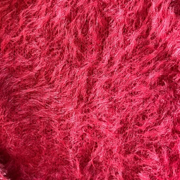 Old Navy | Red Eyelash Sweater - Picture 5 of 7